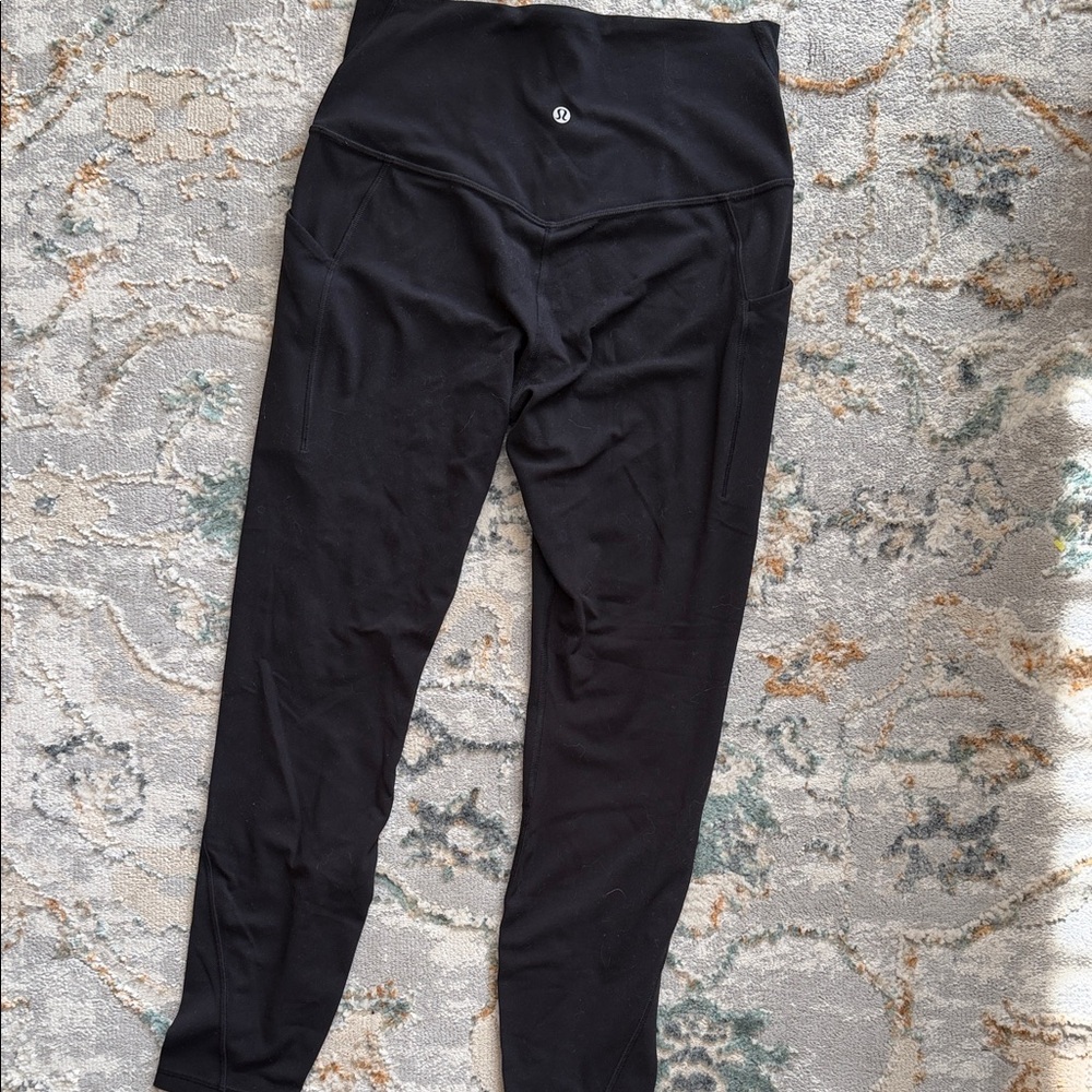 lululemon athletica Classic Black Leggings with pockets